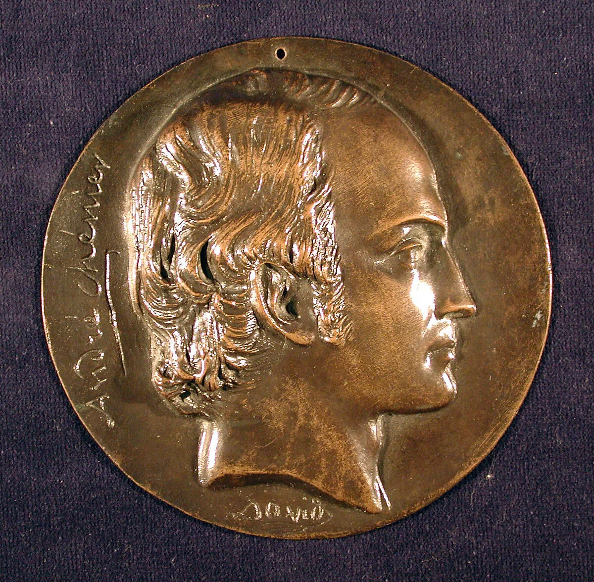 André Chénier, Poet (1762–1794) — Pierre Jean David d'Angers|Eck et Durand