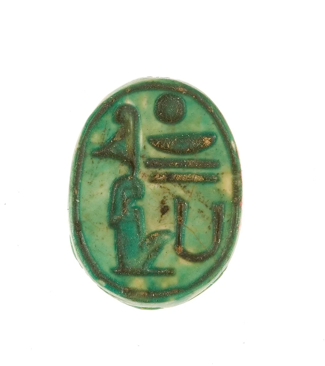 Scarab Inscribed Lord of the Two Lands Maatkare (Hatshepsut) — Unknown