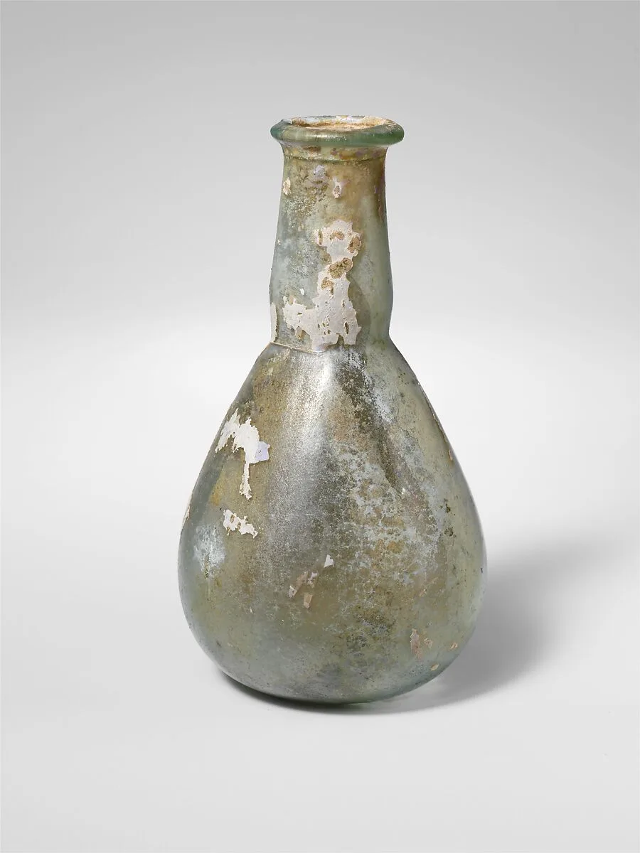 Glass perfume bottle — Unknown