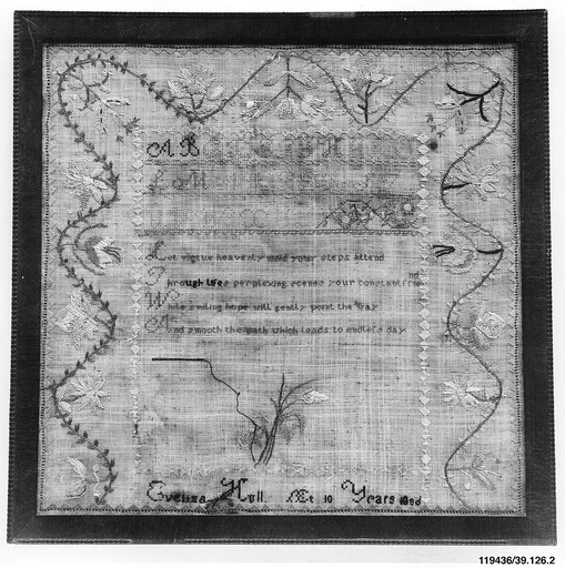 Embroidered Sampler