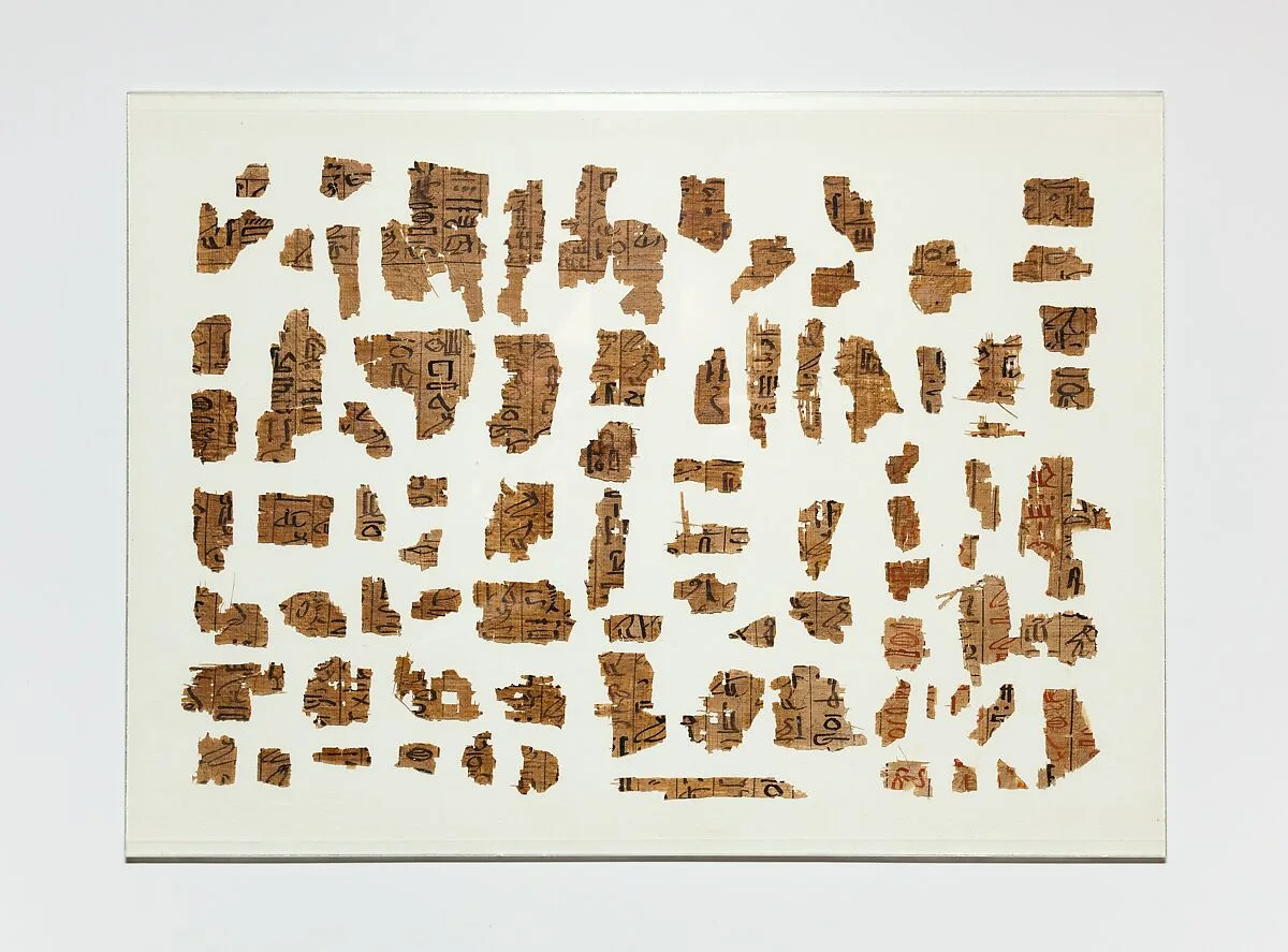 Papyrus fragments from the Book of the Dead of the Scribe Roy — Unknown
