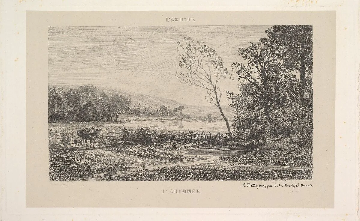 Autumn — Charles-François Daubigny|A. Beillet