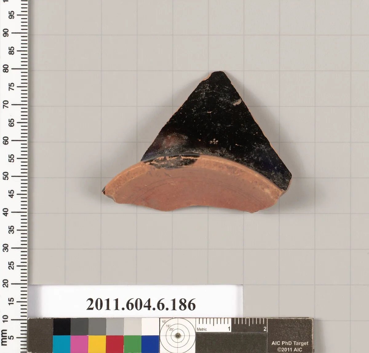 Terracotta fragment of a squat lekythos (oil flask)? — Unknown