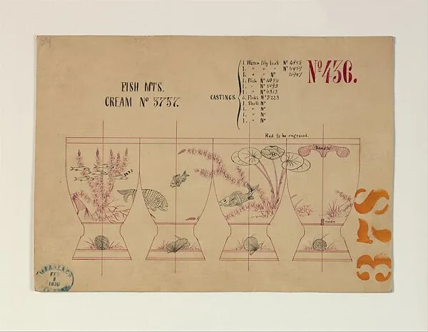 Fish M'ts Cream No 3737 — Tiffany & Co.