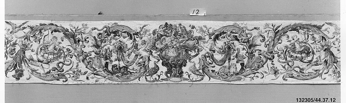 Valance (one of a set of six) — Unknown