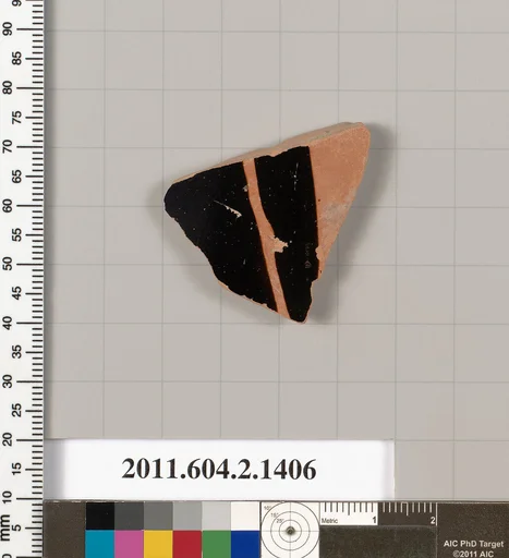 Terracotta fragment of a skyphos (deep drinking cup)