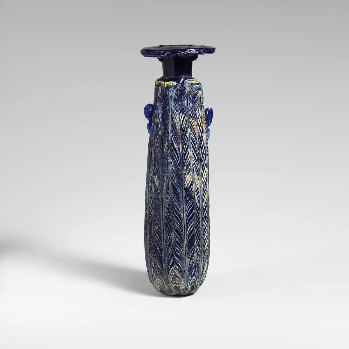Glass alabastron (perfume bottle) — Unknown