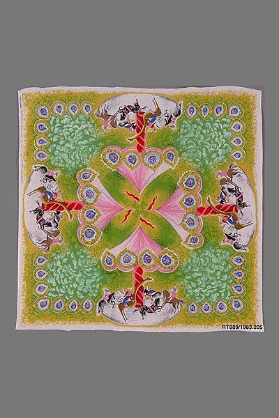 "Carousel" Scarf — Gladys Rockmore Davis