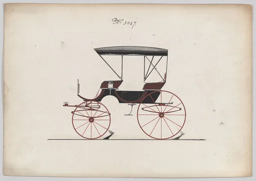 Design for Park Phaeton, no. 3067