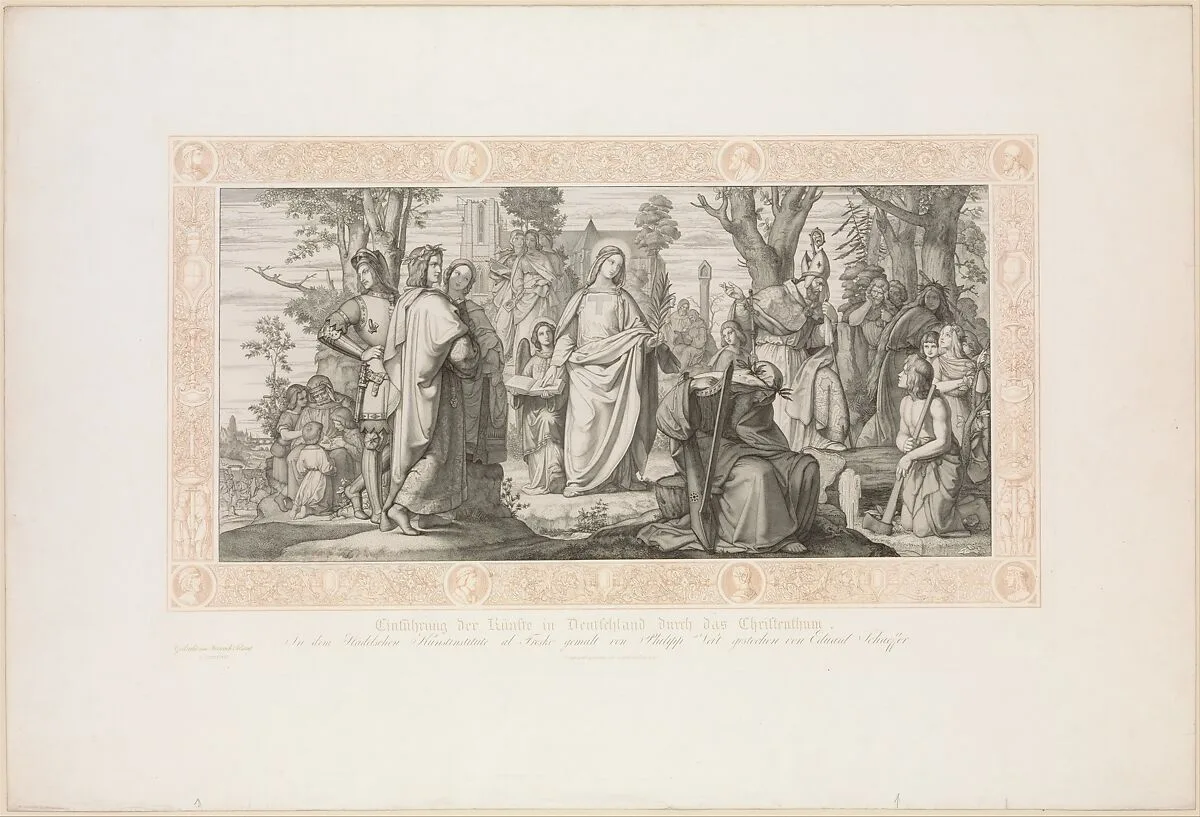 The Introduction of the arts in German by Christianity — Eugen Eduard Schäffer|Philipp Veit|Heinrich Felsing|J. Veith