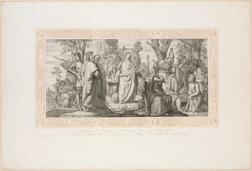 The Introduction of the arts in German by Christianity