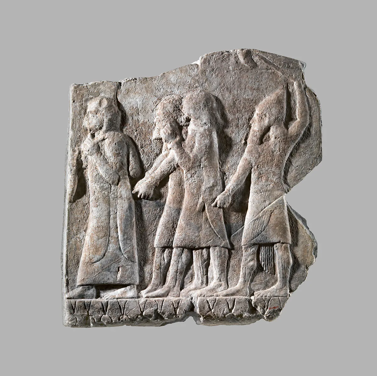 Relief: procession of captives — Unknown