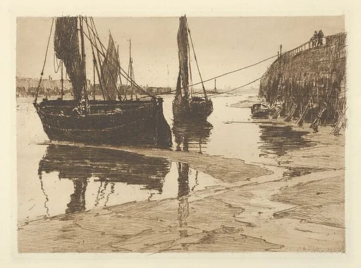 Low Tide, Honfleur