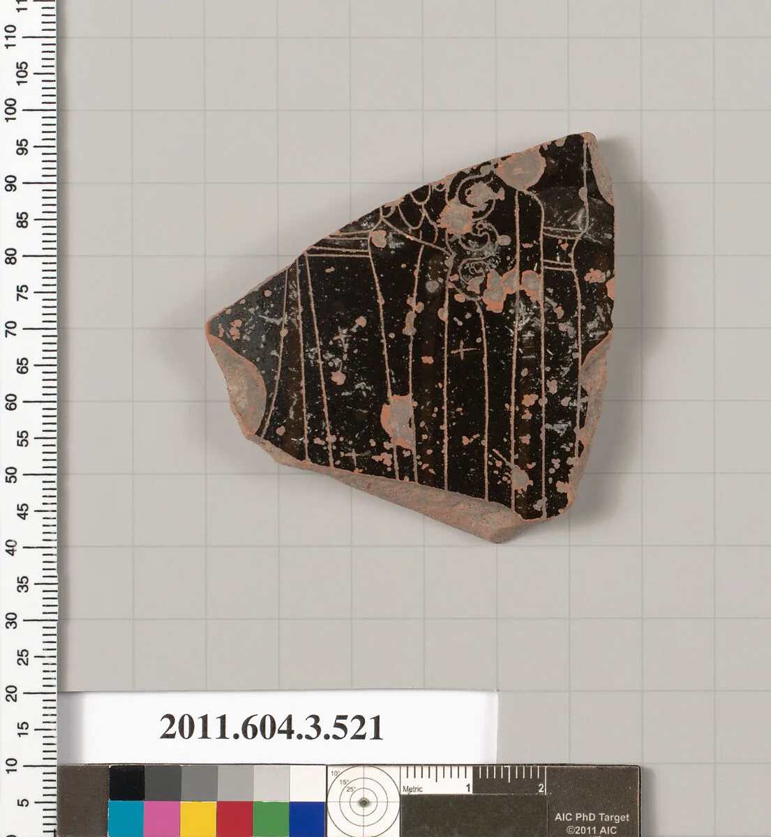 Terracotta fragment of a column-krater (bowl for mixing wine and water) — Unknown