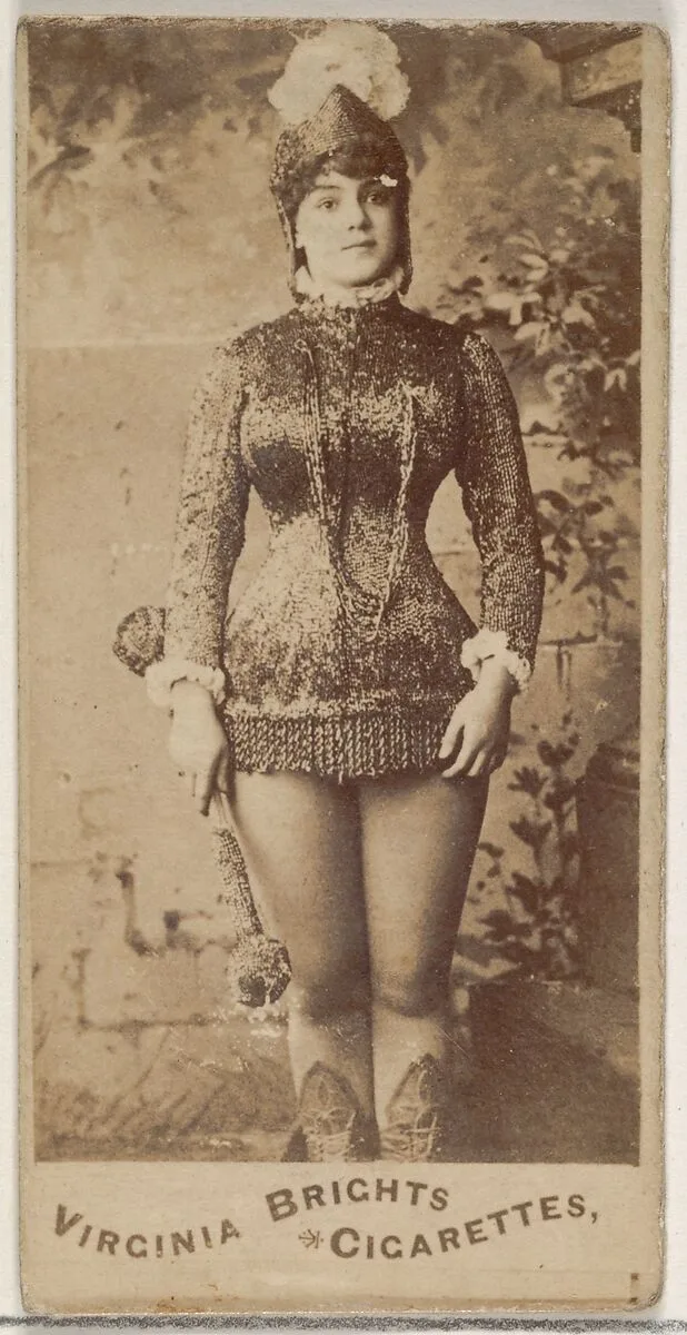 From the Actors and Actresses series (N45, Type 5) for Virginia Brights Cigarettes — Allen & Ginter