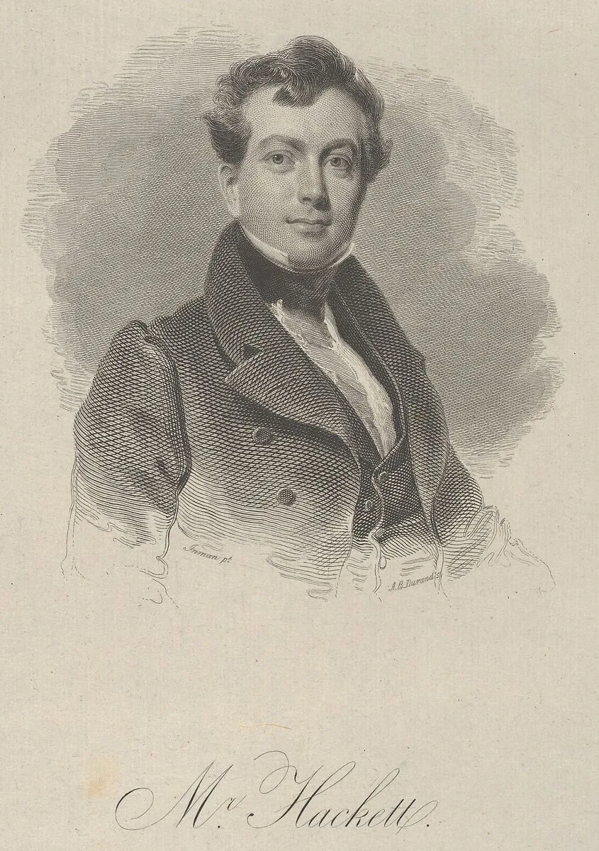 James Henry Hackett — Asher Brown Durand|Henry Inman|James Henry Hackett