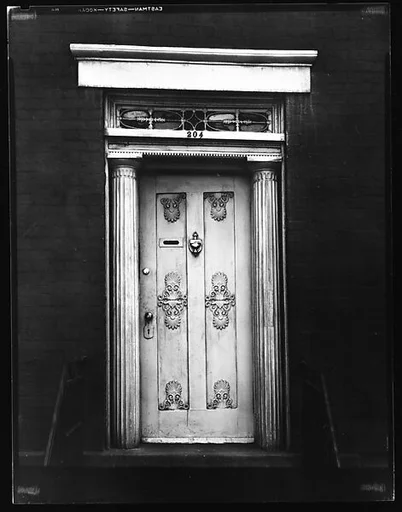 [Greek Revival Doorway, 204 West Thirteenth Street, New York City]