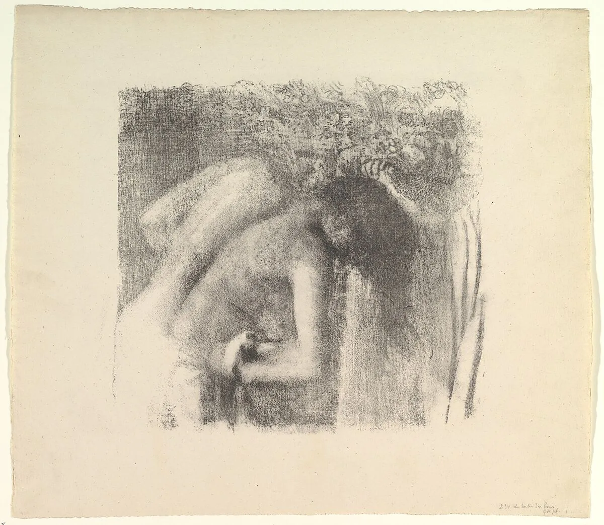 After the Bath (large version) — Edgar Degas