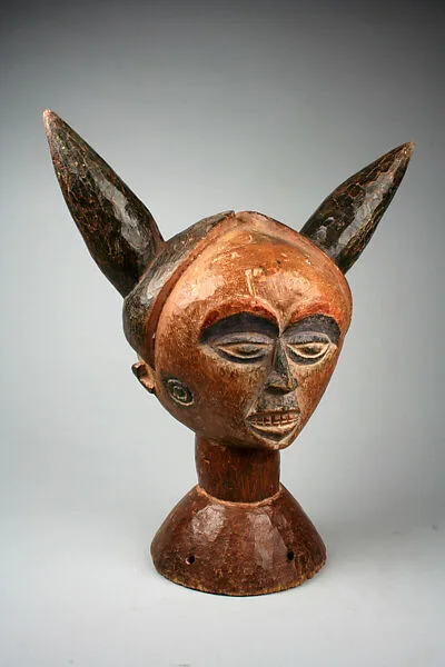 Headdress: Horned Head — Unknown