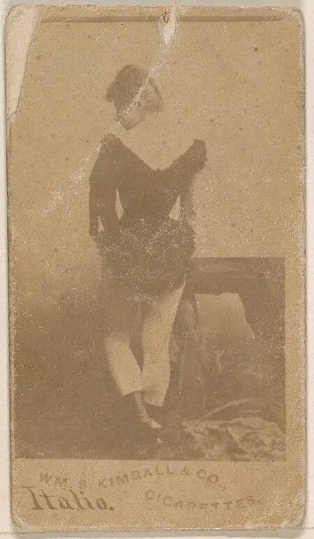 Miss Italia, from the Actresses series (N203) issued by Wm. S. Kimball & Co. — William S. Kimball & Company