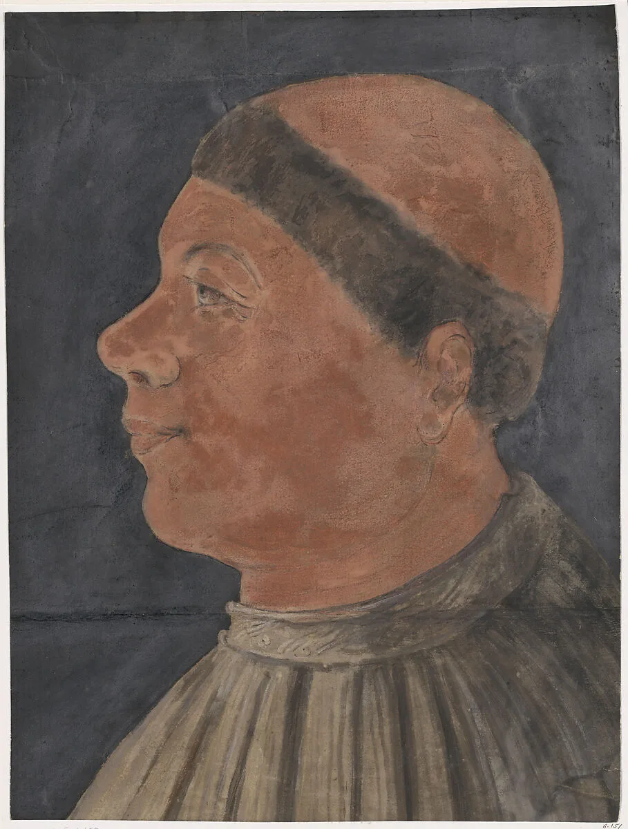 Profile Portrait of Bishop Antonius Campanus of Agram (Zagreb) — French|Unknown
