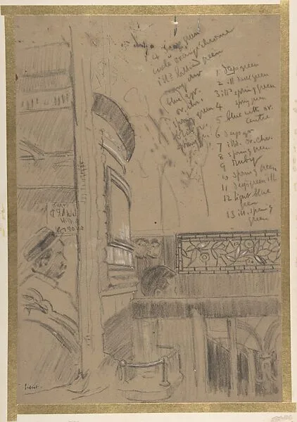 Vesta Victoria at the Old Bedford — Walter Richard Sickert|Vesta Victoria
