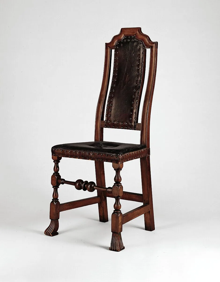 Leather chair — Unknown