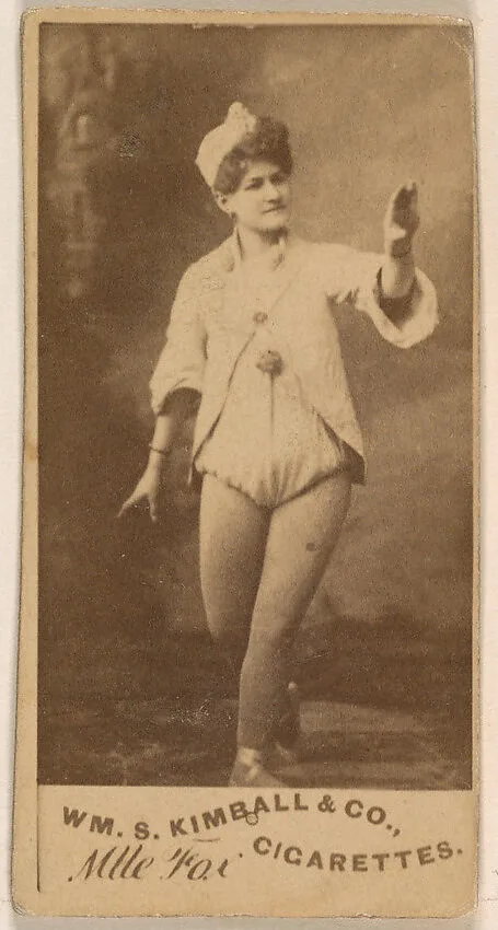 Mlle Fai, from the Actresses series (N203) issued by Wm. S. Kimball & Co. — William S. Kimball & Company