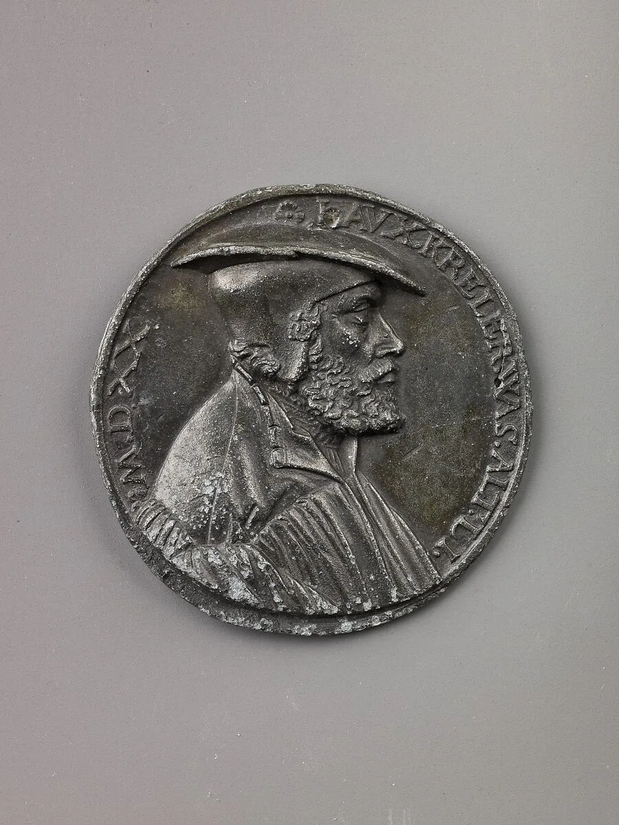 Portrait medal of Laux Kreler — Hans Kels the Elder|Hans Kels the Younger|German