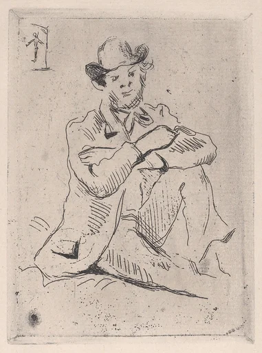 Portrait of Guillaumin with a Hanging Man