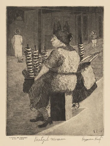 Pretzel Woman