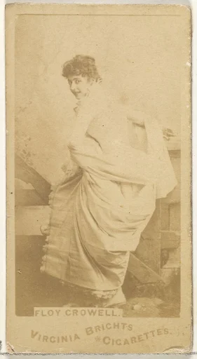 Floy Crowell, from the Actors and Actresses series (N45, Type 1) for Virginia Brights Cigarettes