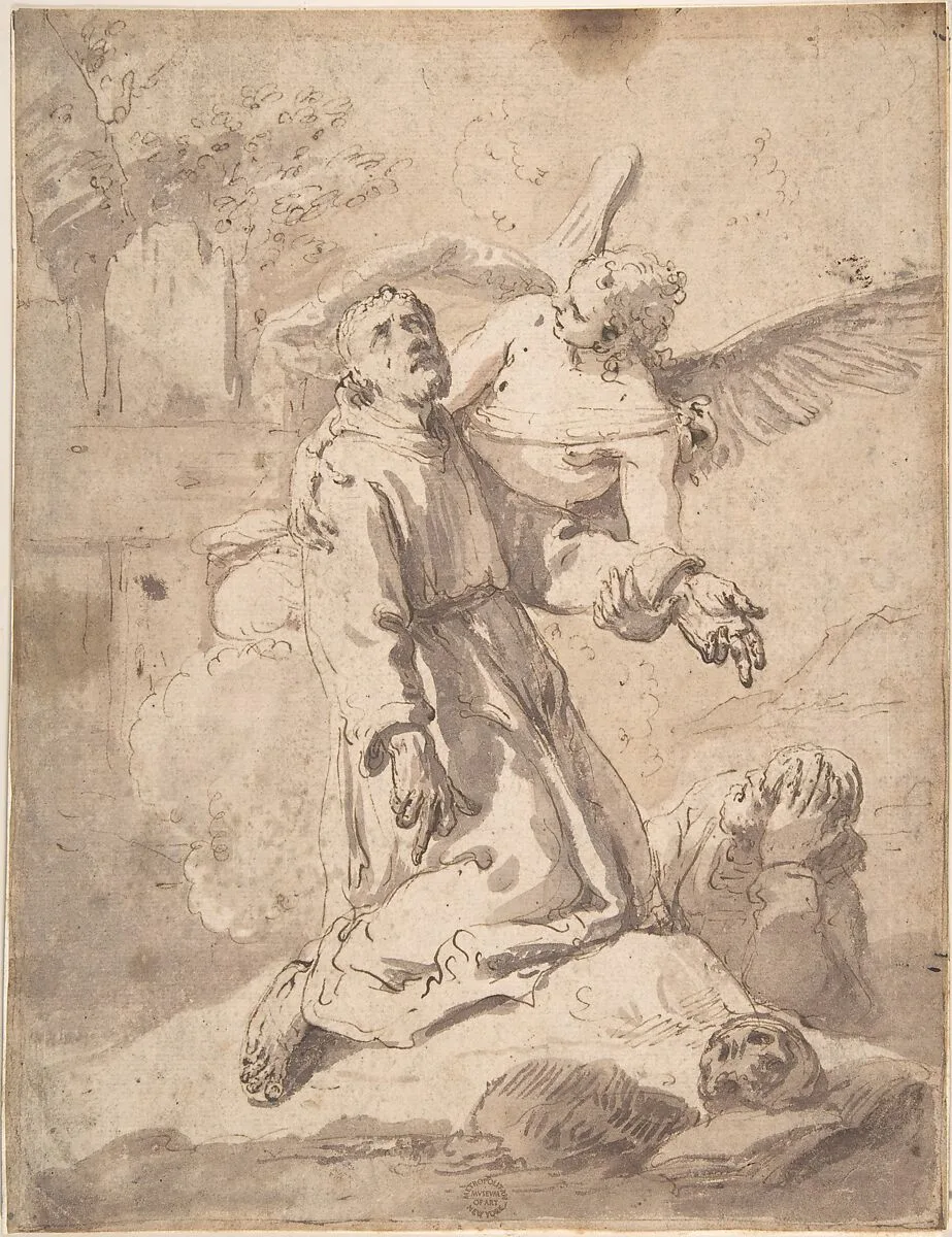 Saint Francis — Anonymous, Italian, 17th or 18th century