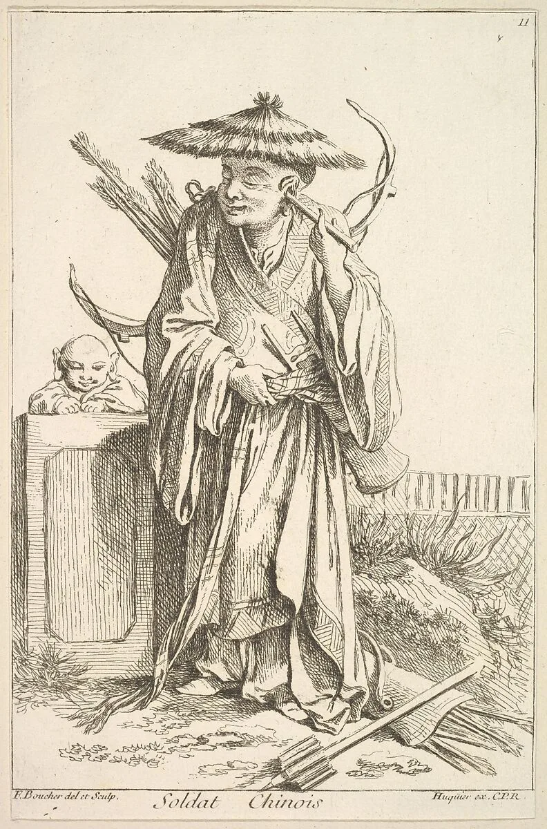 Chinese Soldier — François Boucher|Chez Huquier