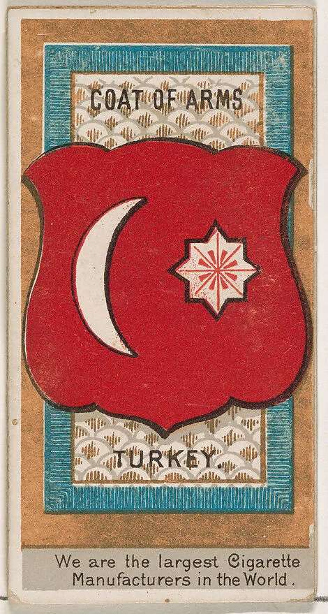 Abdul Hamid, Sultan of Turkey, from the Rulers, Flags, and Coats of Arms series (N126-2) issued by W. Duke, Sons & Co. — W. Duke, Sons & Co.