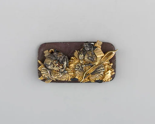 Cord Ornament (Kanemono) with Back Plate