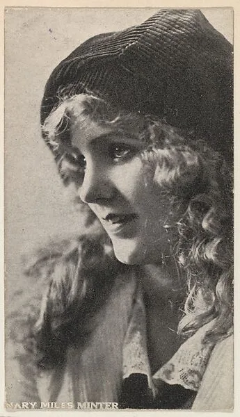 Mary Miles Minter, from the Black and White Movie Stars series (D1), issued by the E. H. Koester Baking Company — E. H. Koester Baking Company, Baltimore