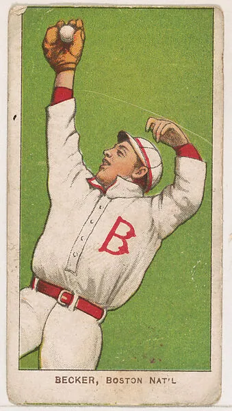 Beals Becker, Boston, from Coupon Cigarettes Baseball Issue, 1910 — Coupon Cigarettes
