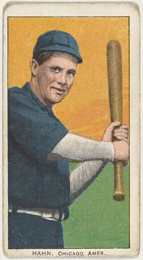Hahn, Chicago, American League, from the White Border series (T206) for the American Tobacco Company
