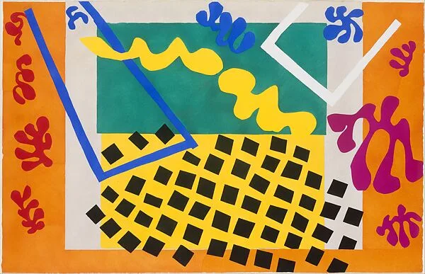 The Codomas, plate XI from the illustrated book "Jazz" — Draeger Frères|Edmond Vairel|Tériade|Henri Matisse
