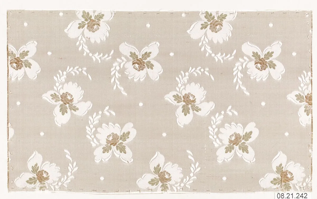 Textile sample — J. Claude Frères & Co.|Unknown Designer