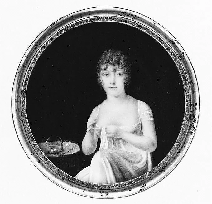 Madame Jean-Baptiste Isabey (Jeanne Laurice de Salienne, died 1829) — Jean-Baptiste Isabey