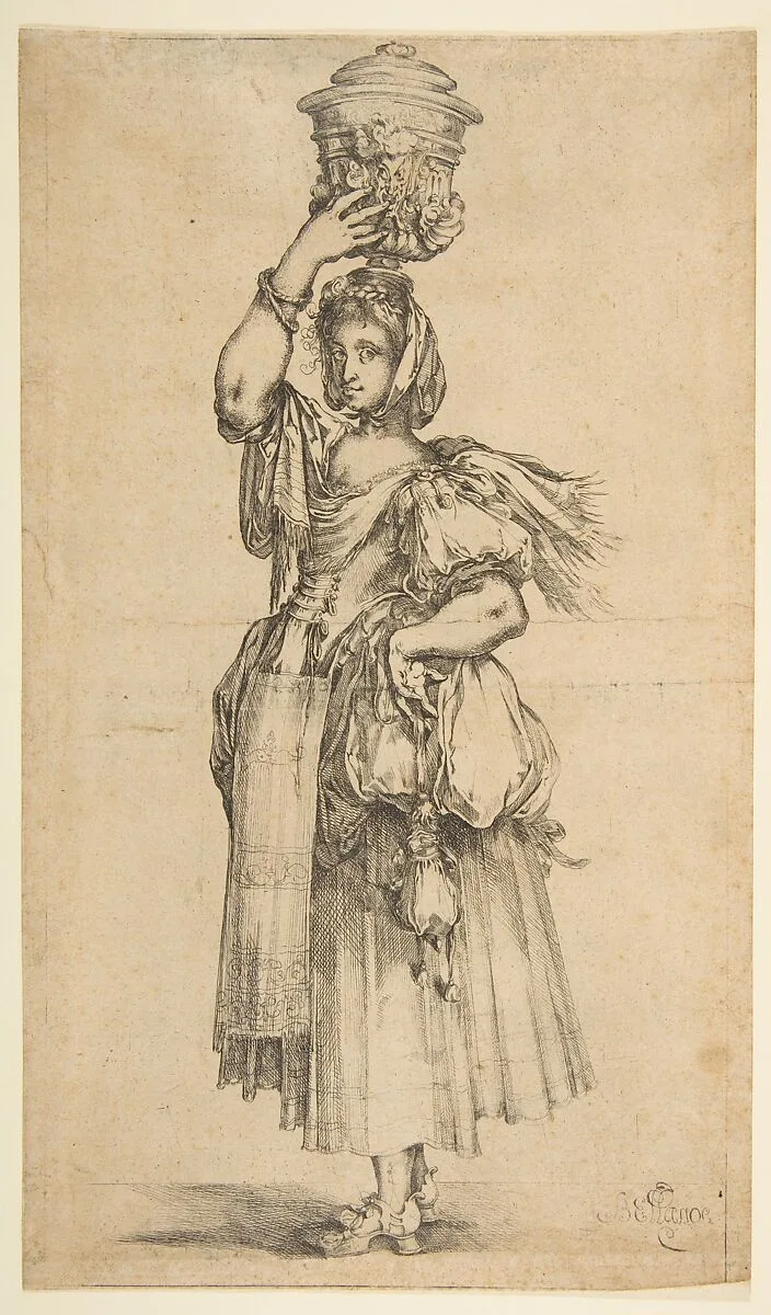 Gardener, from "Hortulanae" — Jacques Bellange
