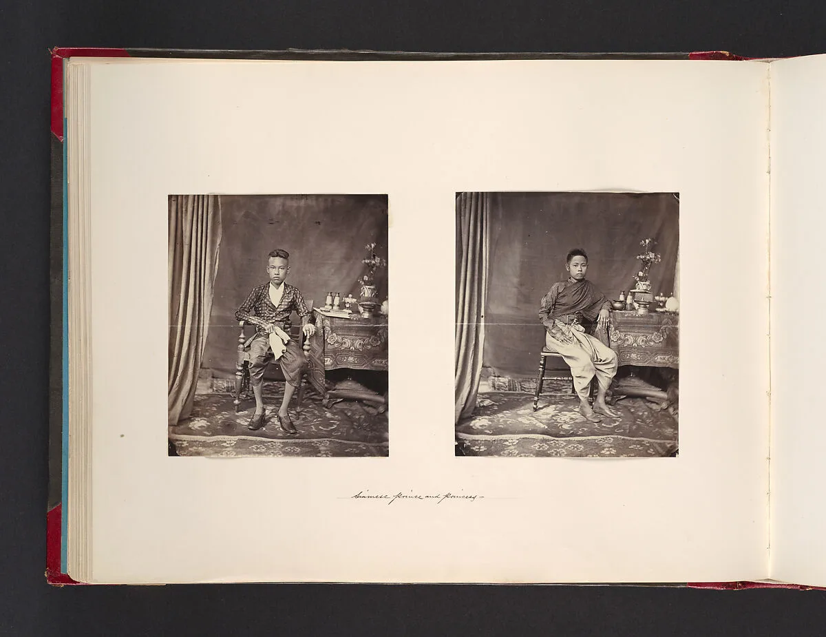 Siamese Prince and Princess — John Thomson