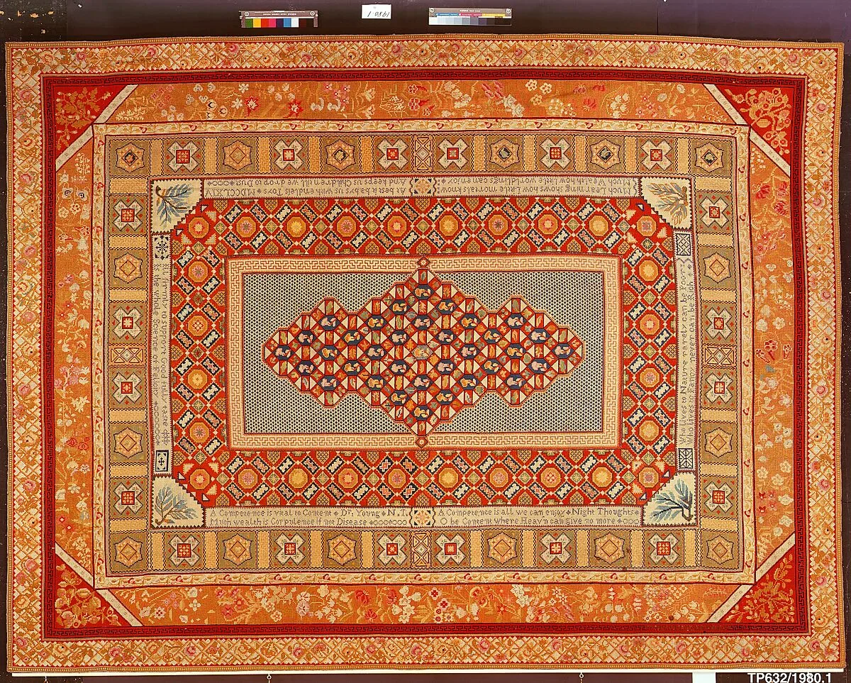 Needlepoint carpet — Unknown