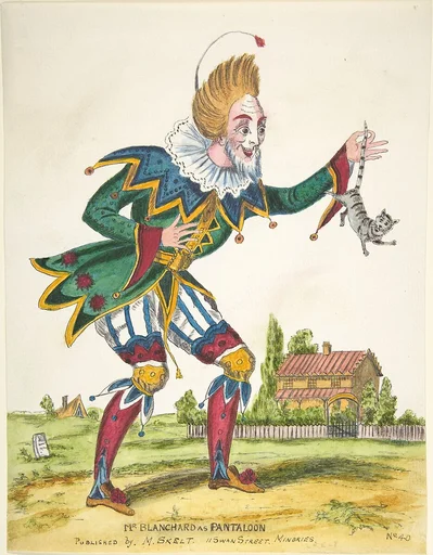 Mr. Blanchard as Pantaloon