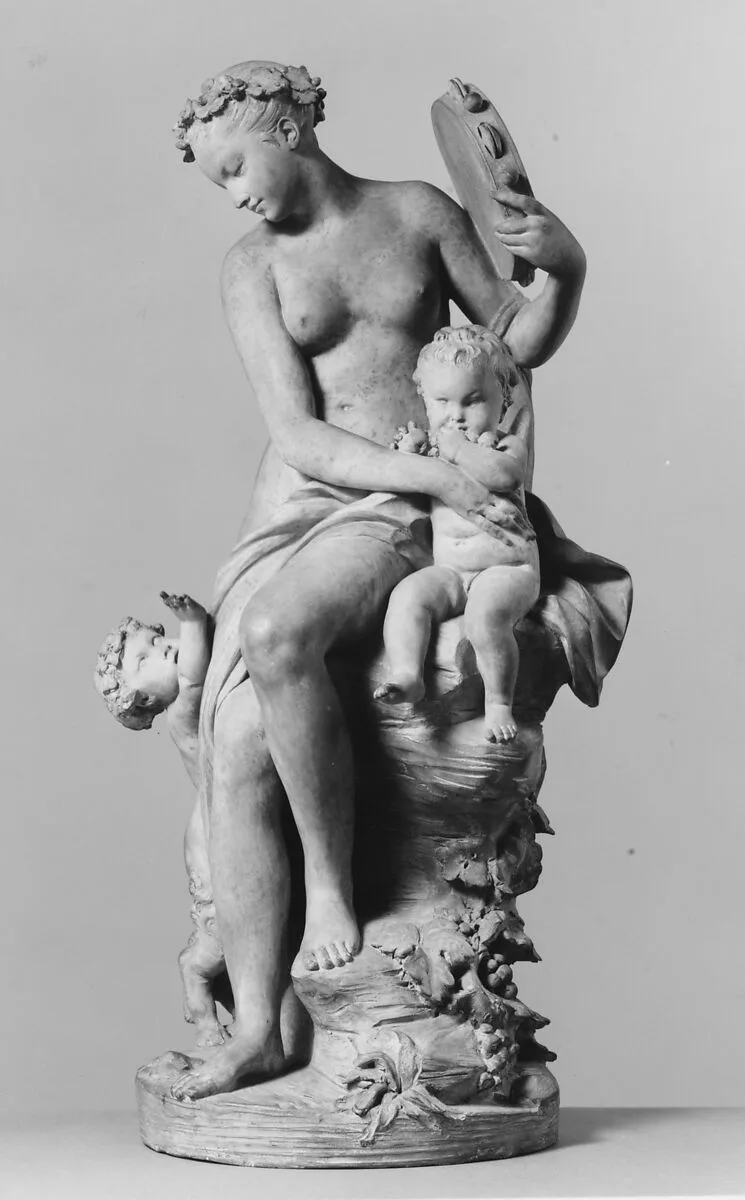 Bacchante — Augustin Pajou
