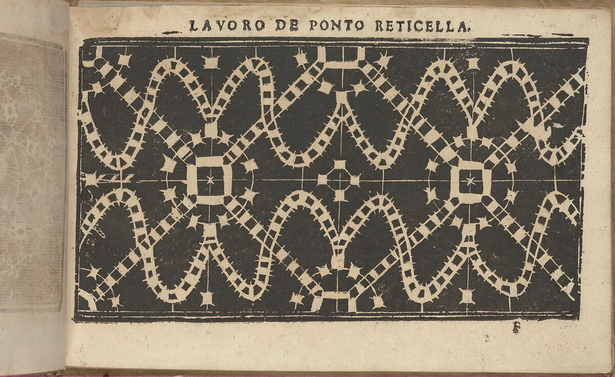 Studio delle virtuose Dame, page 21 (recto) — Isabella Catanea Parasole|Antonio Fachetti