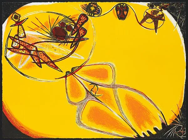 Untitled, Tam 1711A State III (1/20) — Frank Lobdell|Tamarind Lithography Workshop
