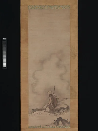 霊彩筆 豊干寒山拾得図|Fenggan, Hanshan, and Shide
